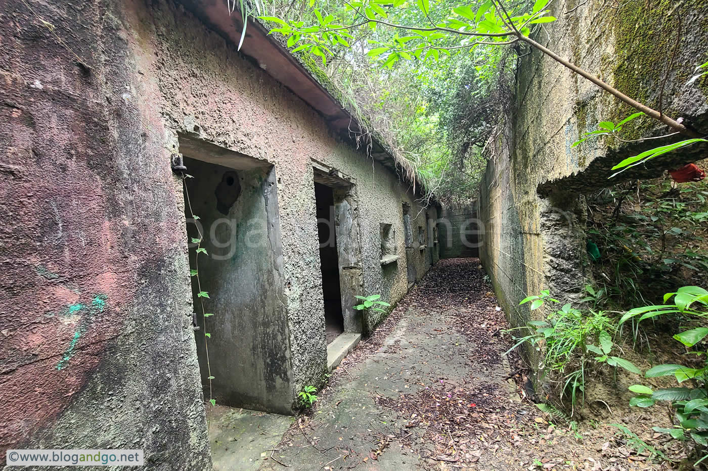 Mount Davis Battery - Barracks and Passageways